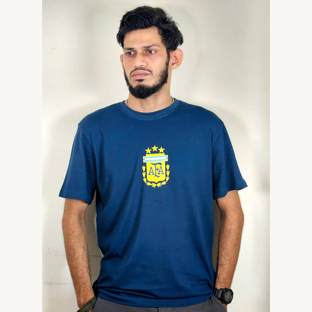 Argentina T-Shirt - Petrol, 180GSM