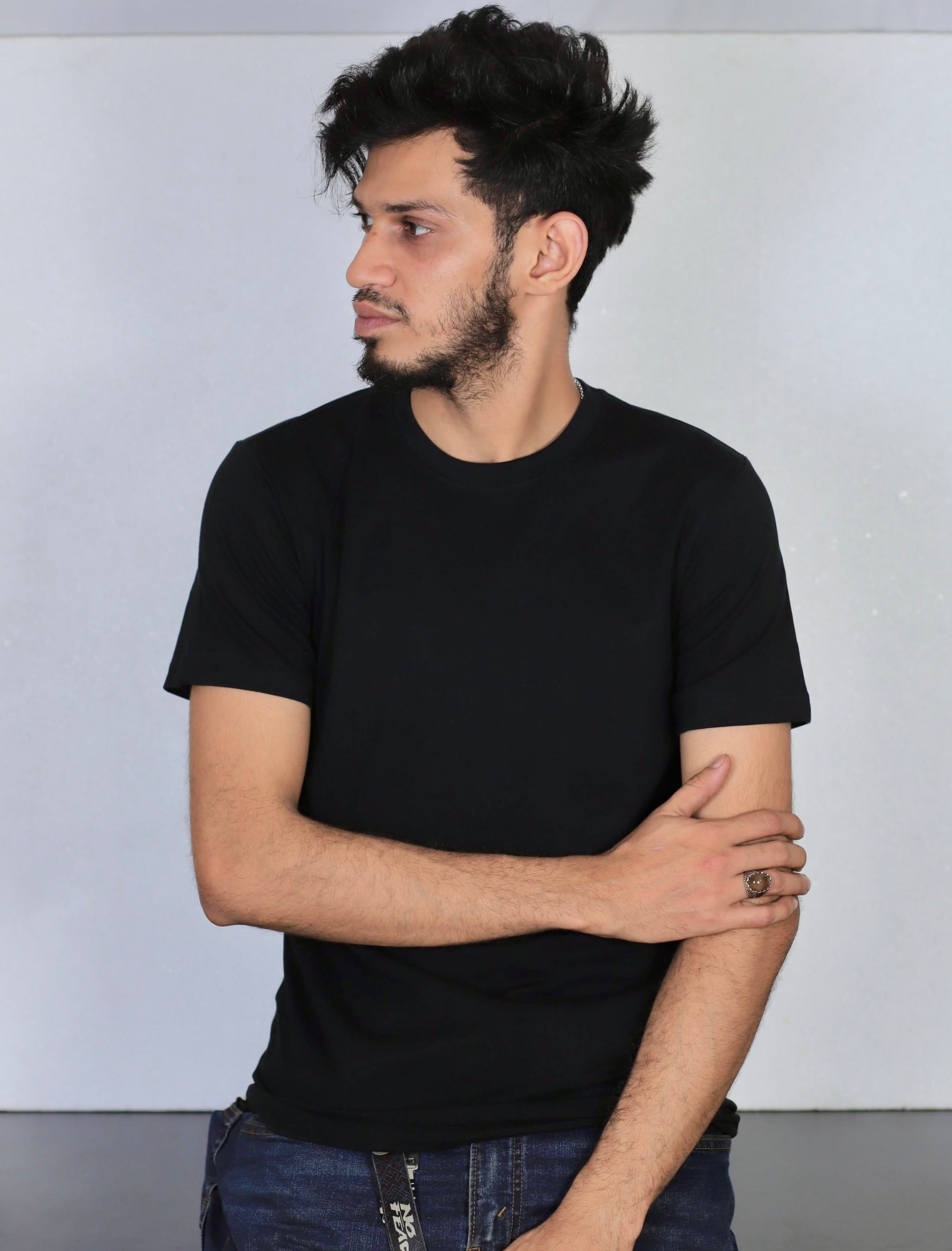 Premium Solid T-Shirt - Black