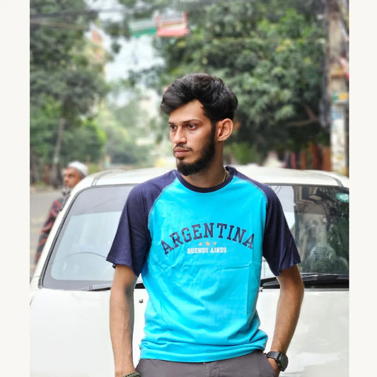 Argentina Single Premium Raglan T-Shirt