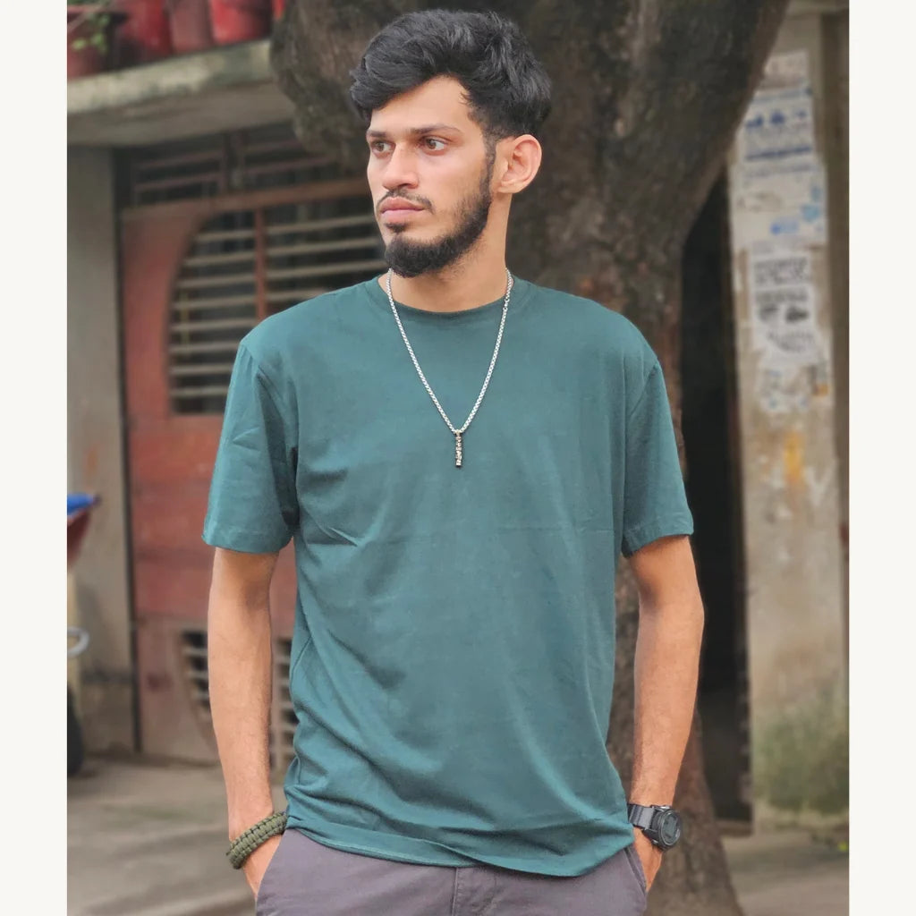 [NEW] Premium Solid T-Shirt - Jungle Green