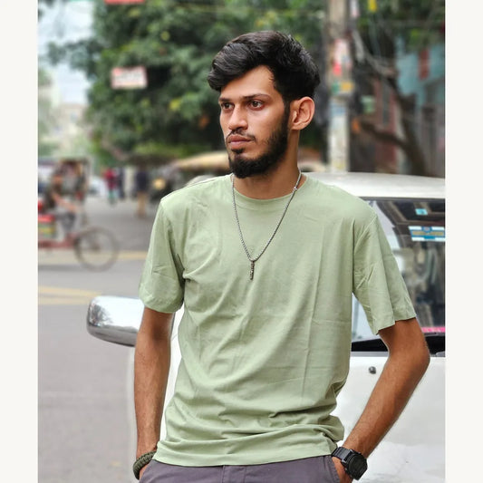 [NEW] Premium Solid T-Shirt - Olive