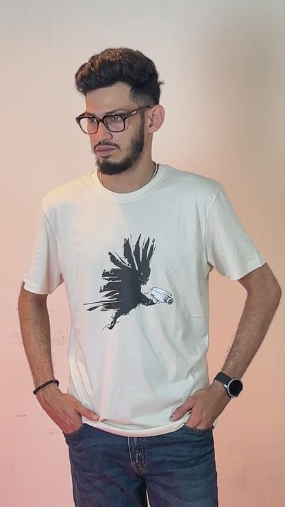 Premium Printed T-Shirts – Beige