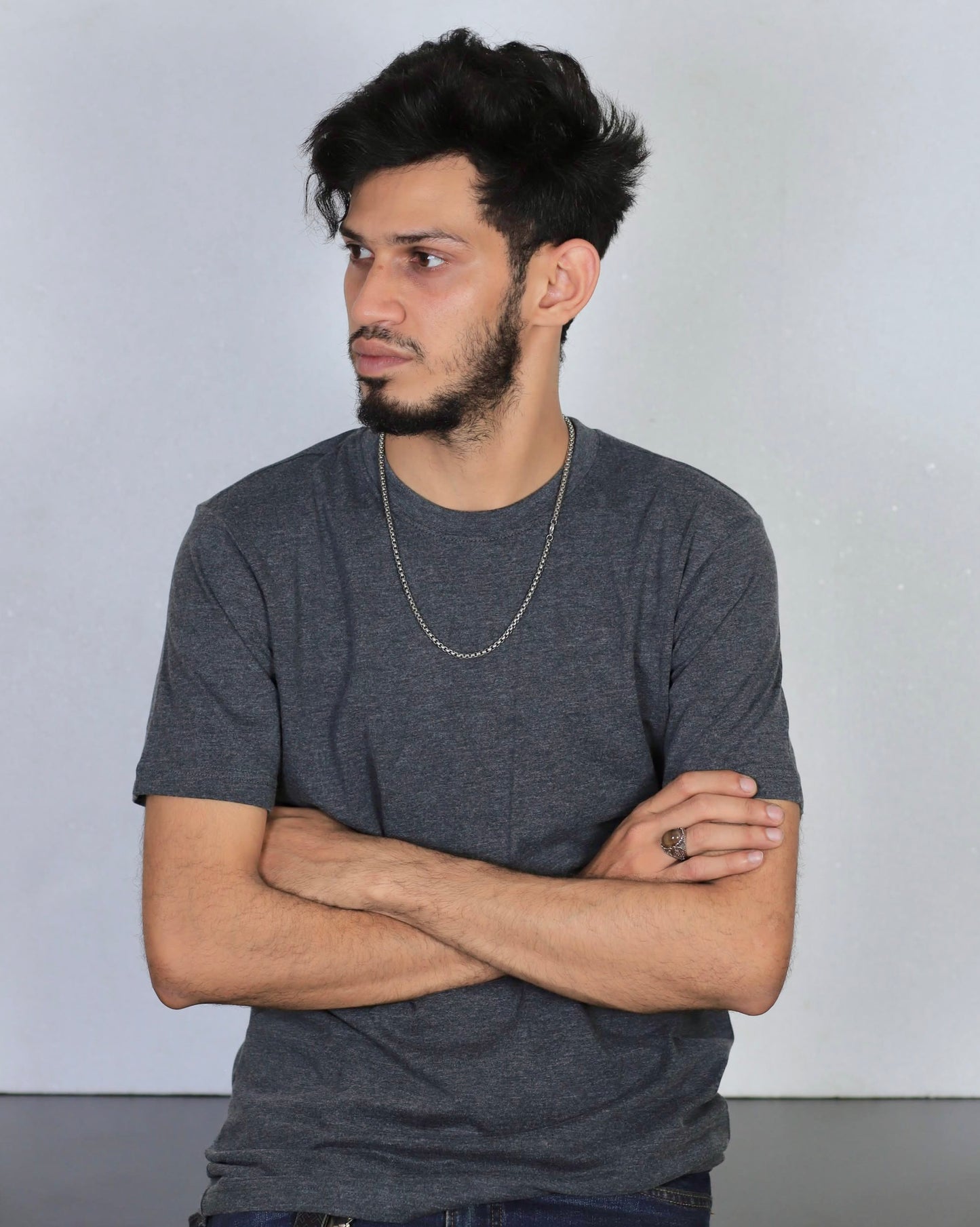 Premium Solid T-Shirt - Gray