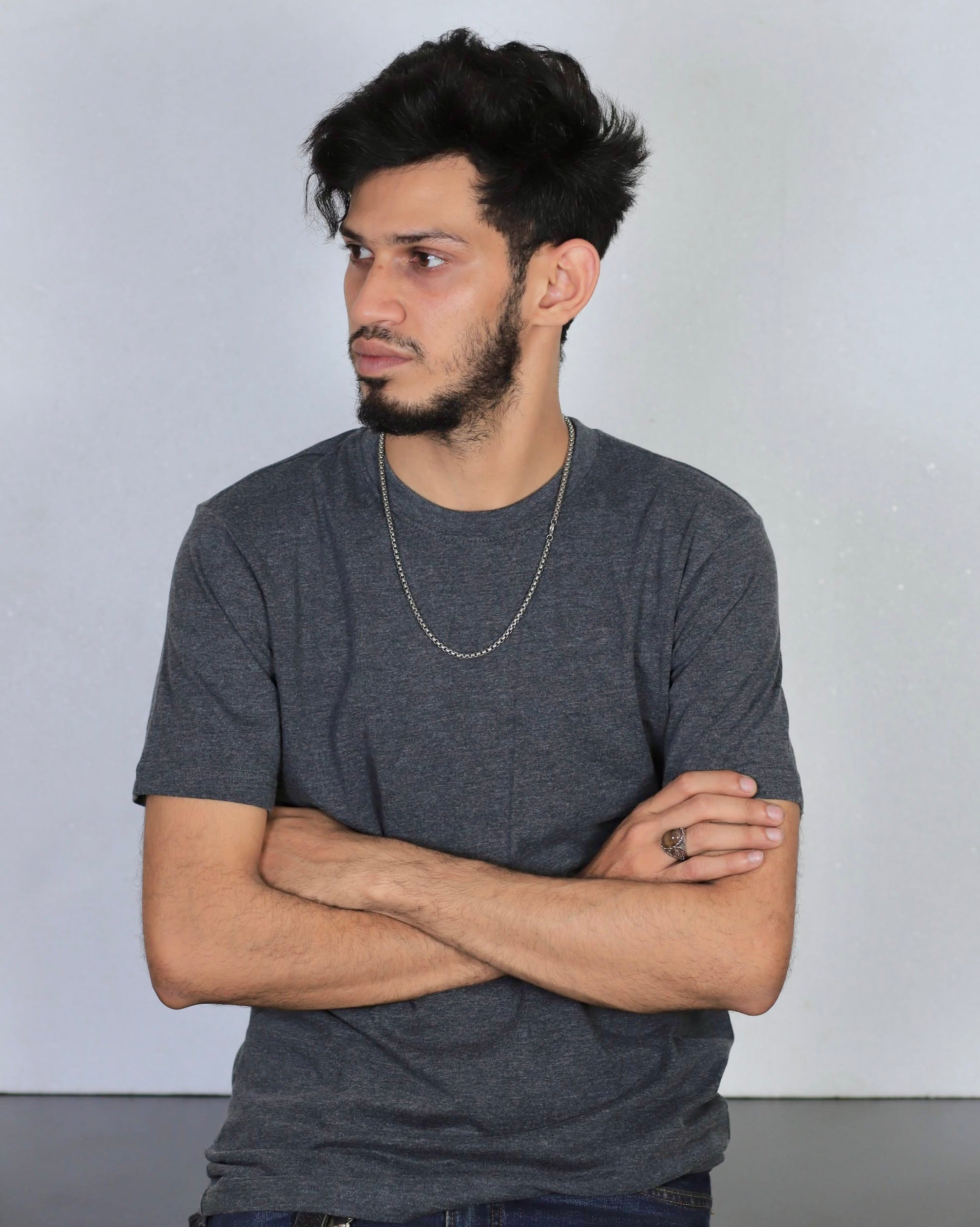 Premium Solid T-Shirt - Gray